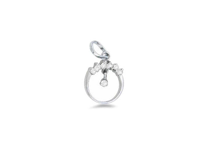 White Gold Plated | Fashion Pendants